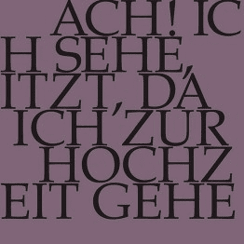 J.S. Bach-Stiftung Kantate BWV 162