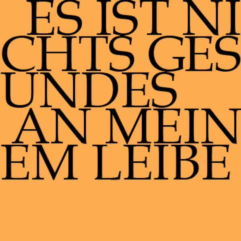 J.S. Bach-Stiftung Kantate BWV 25