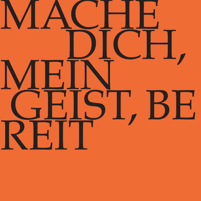 Mache dich, mein Geist, bereit