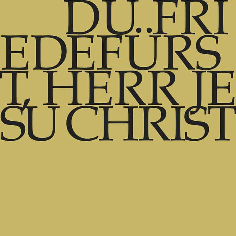 Du Friedefürst, Herr Jesu Christ