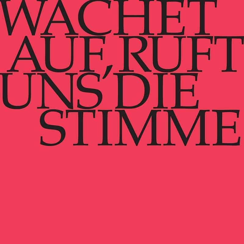 Wachet auf, ruft uns die Stimme