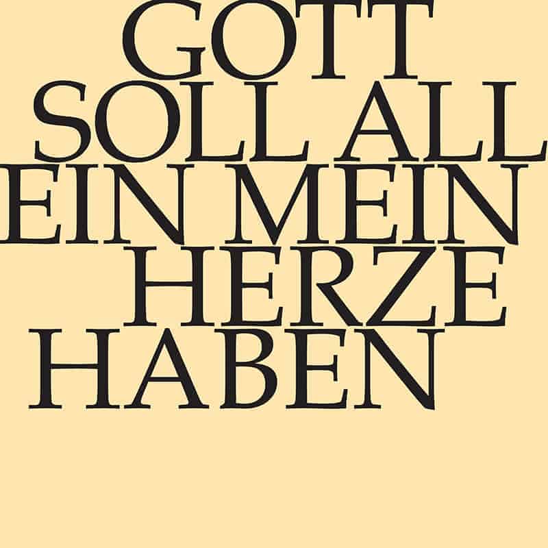 Gott soll allein mein Herze haben