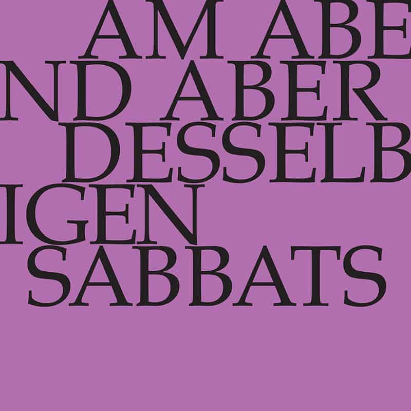 Am Abend aber desselbigen Sabbats