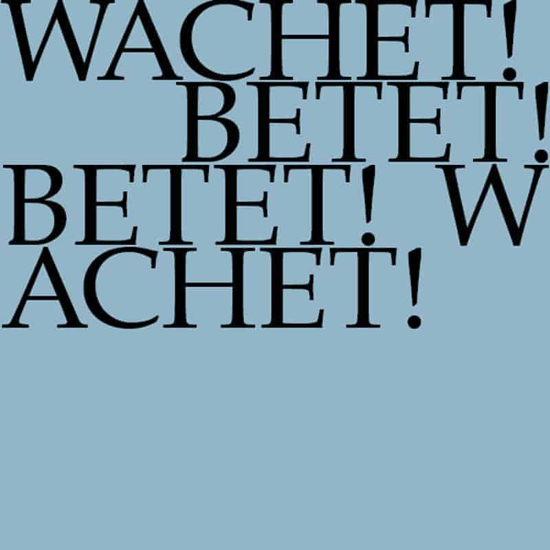 J.S. Bach-Stiftung Kantate BWV 70