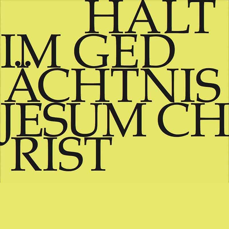 Halt im Gedächtnis Jesum Christ