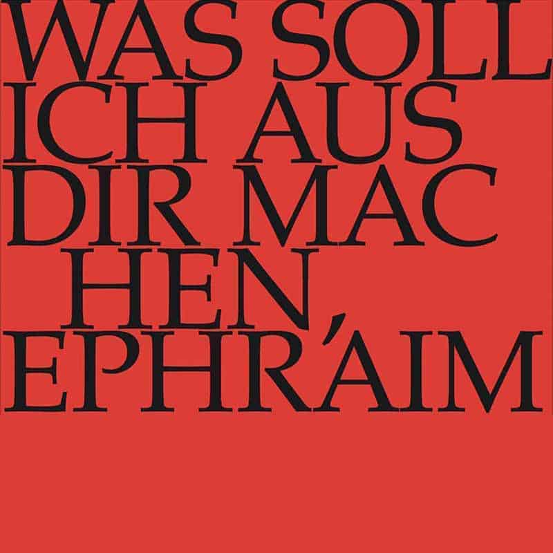 Was soll ich aus dir machen, Ephraim