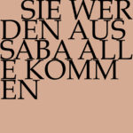 Sie werden aus Saba alle kommen