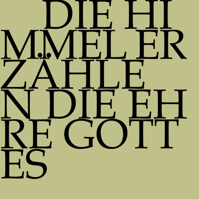 Die Himmel erzählen die Ehre Gottes