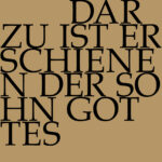 Darzu ist erschienen der Sohn Gottes