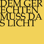 Dem Gerechten muss das Licht