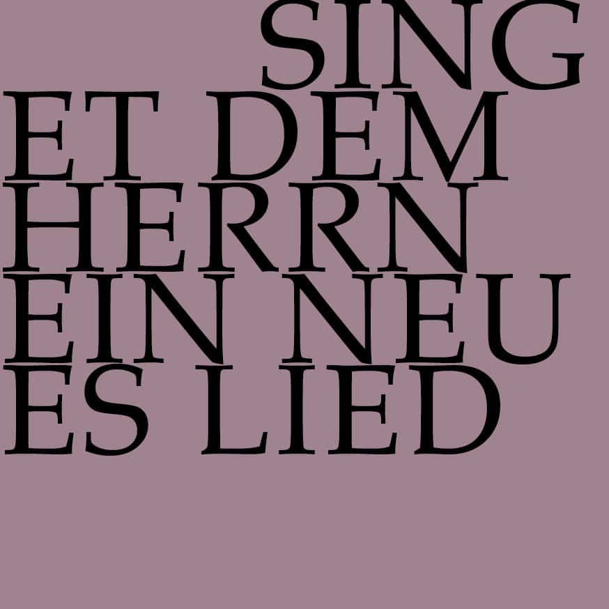 Singet dem Herrn ein neues Lied